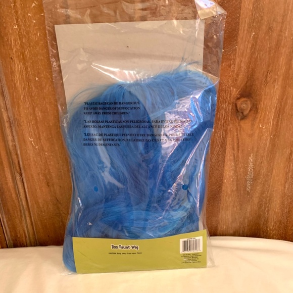 Boo Faunt Halloween Blue Wig NEW - Picture 6 of 6